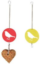 Glow in the day - Vogel voeder hanger - Geel - Tuintrend - Trend - Tuin - Tuindecoratie - Decoratie