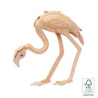 Flamingo – Houten bouwpakket – 21 cm € 4,95